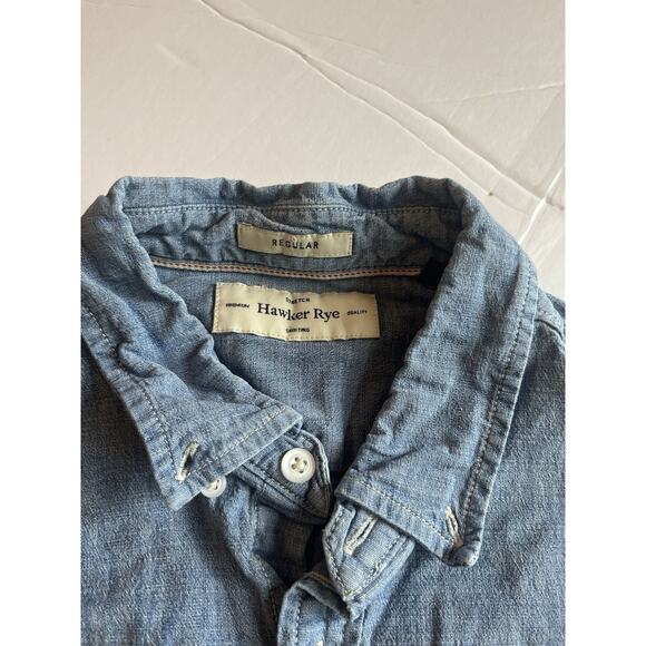 Hawker Rye long sleeve button down denim stretch - Medium - Picture 10 of 11